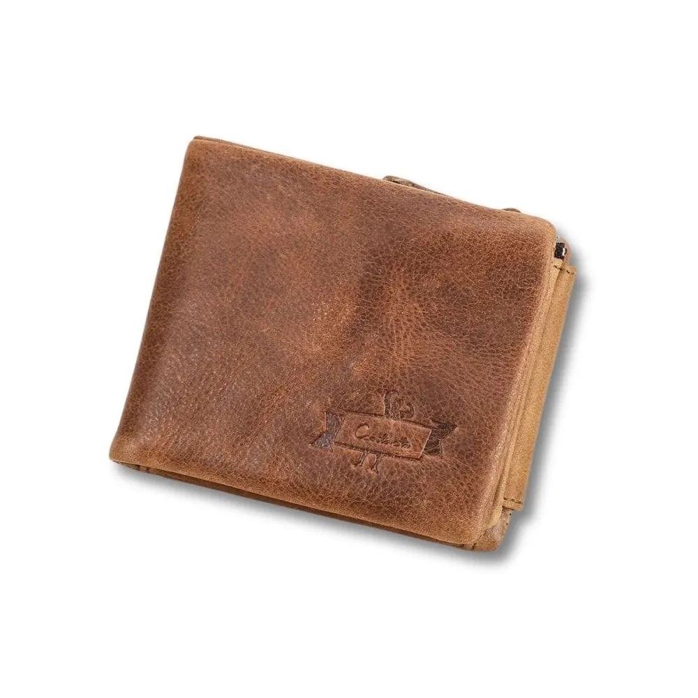 Maison Sacoches Valt porte-monnaie cuir gris zip billets