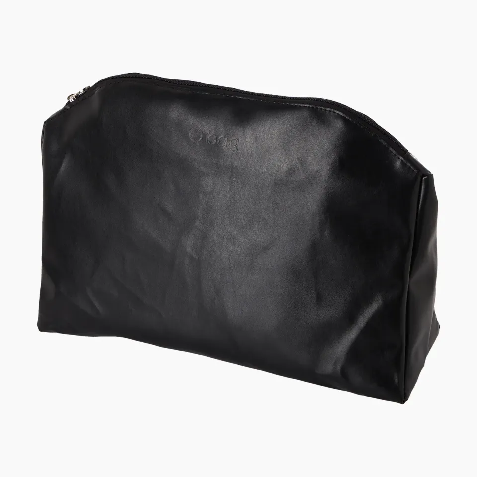 O bag Unique sac intérieur zippé noir nappa