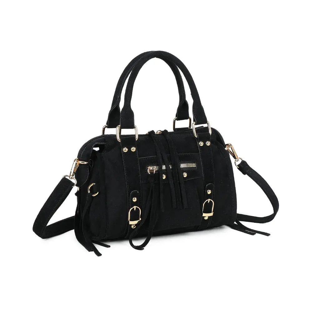Gallantry Paris Skyla petit sac rose foncé suédine