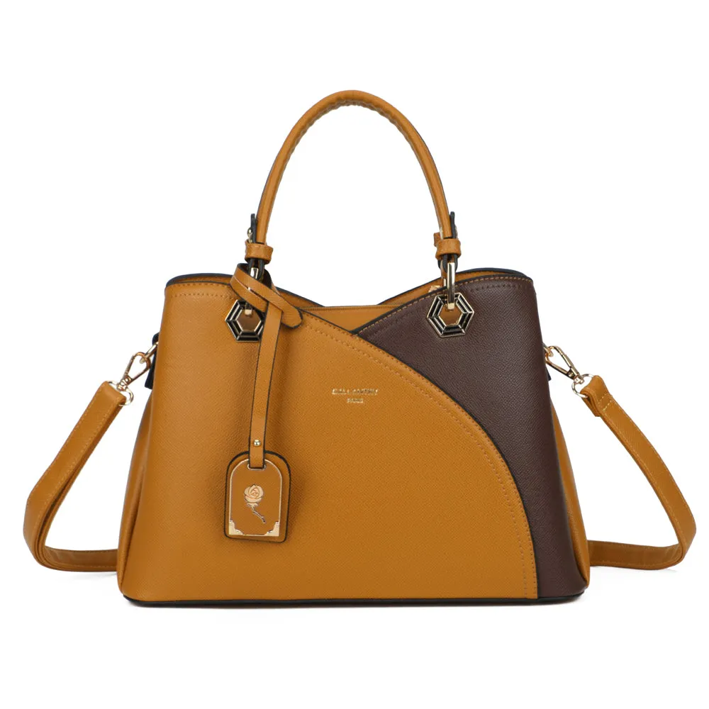 Gallantry Harmonie Trio sac à main rose foncé bicolore
