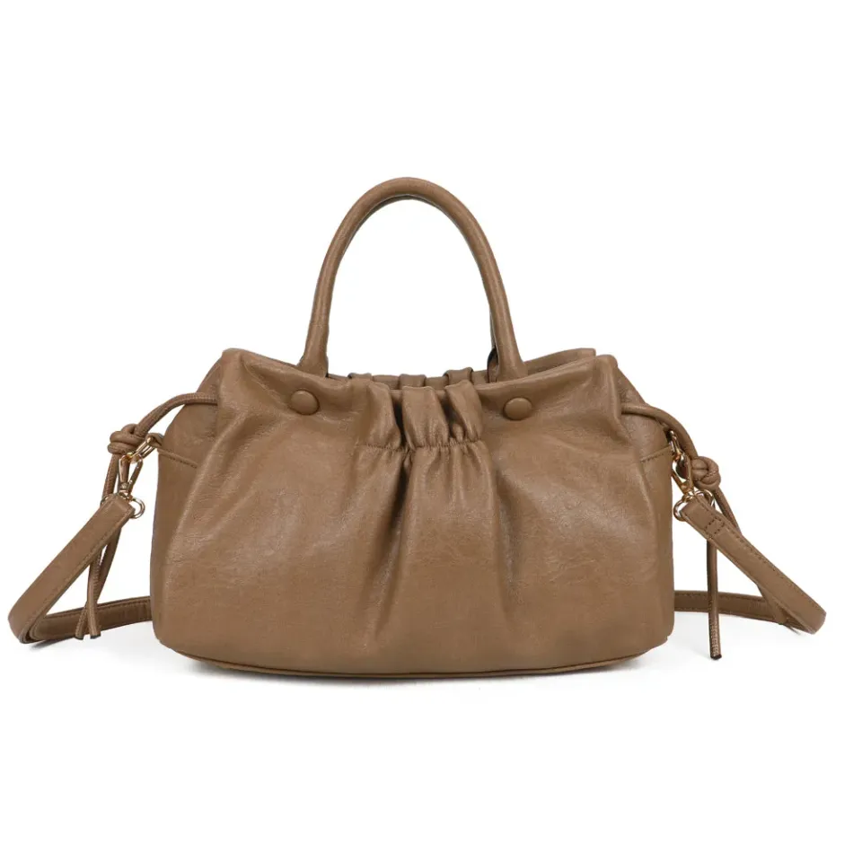 Gallantry Paris Mylane sac froncé bandoulière taupe