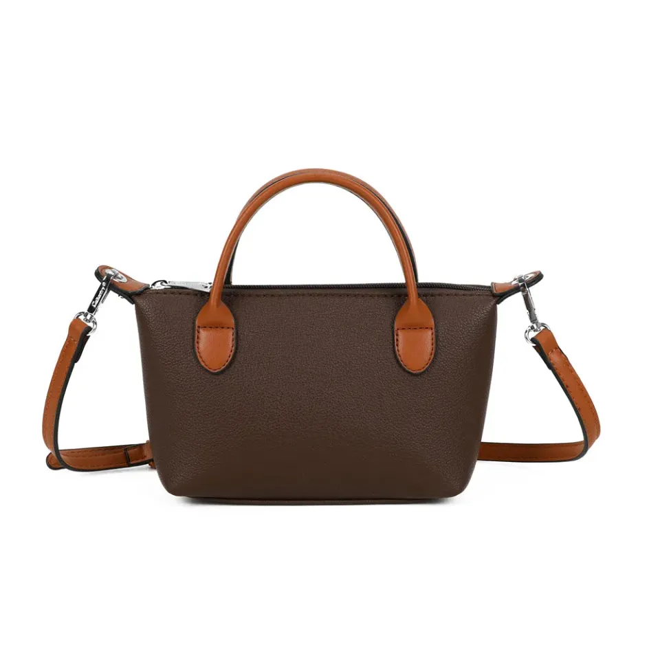 Gallantry Paris La Minette sac à main Coffee mini zippé