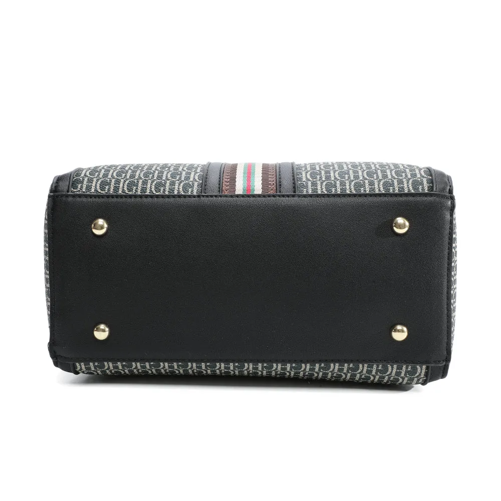 Gallantry Paris Arvello sac bowling noir monogramme