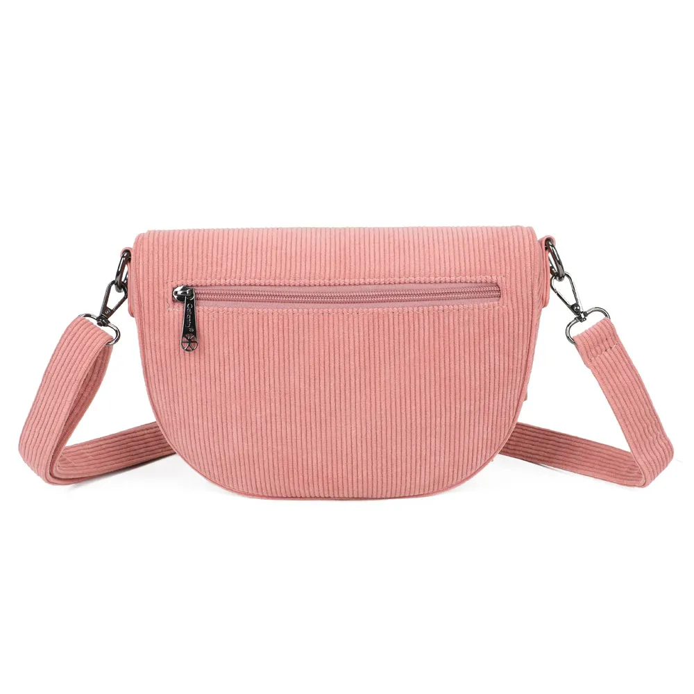 Gallantry Paris La Maddy sac banane velours noir