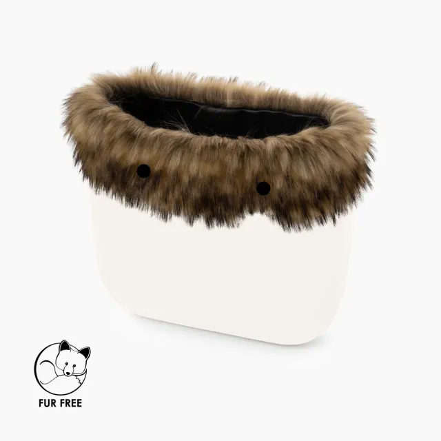 O bag mini bordure fibre naturelle murmasky
