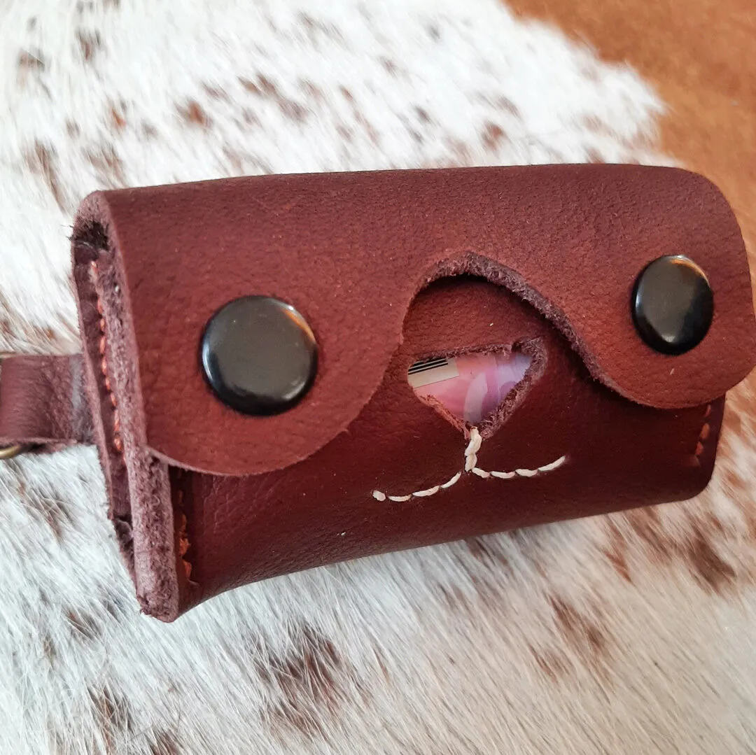 Atelier Anne R Wouf pochette porte-sacs chien 20 sacs mousqueton