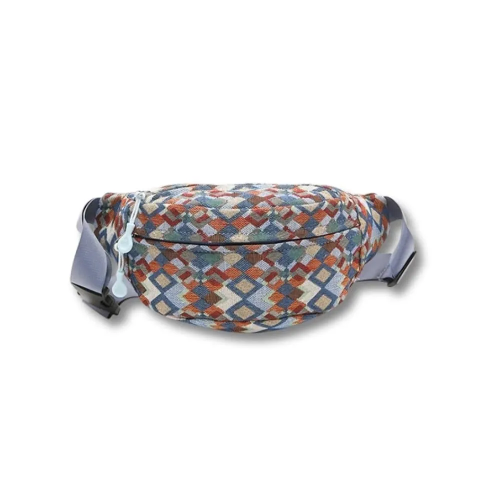 Maison Sacoches Savanna Sac Banane Femme Léopard