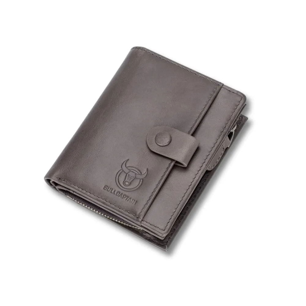 Maison Sacoches Kelyo portefeuille homme cuir bleu marine