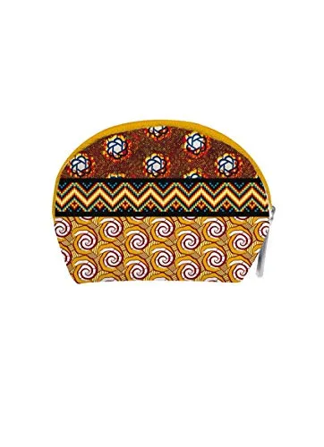 Téo Jasmin Kenya Agrum porte-monnaie demi-lune