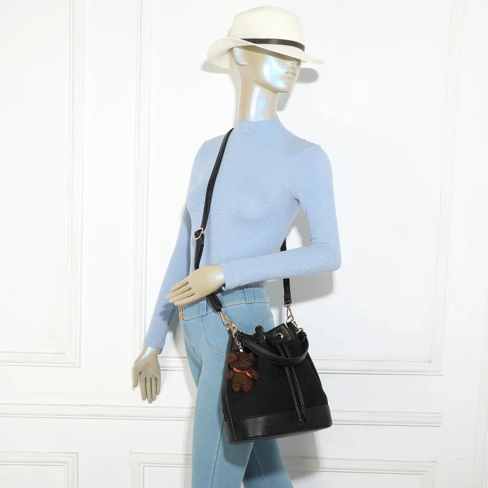 Gallantry Paris Oria Suédine sac seau marron