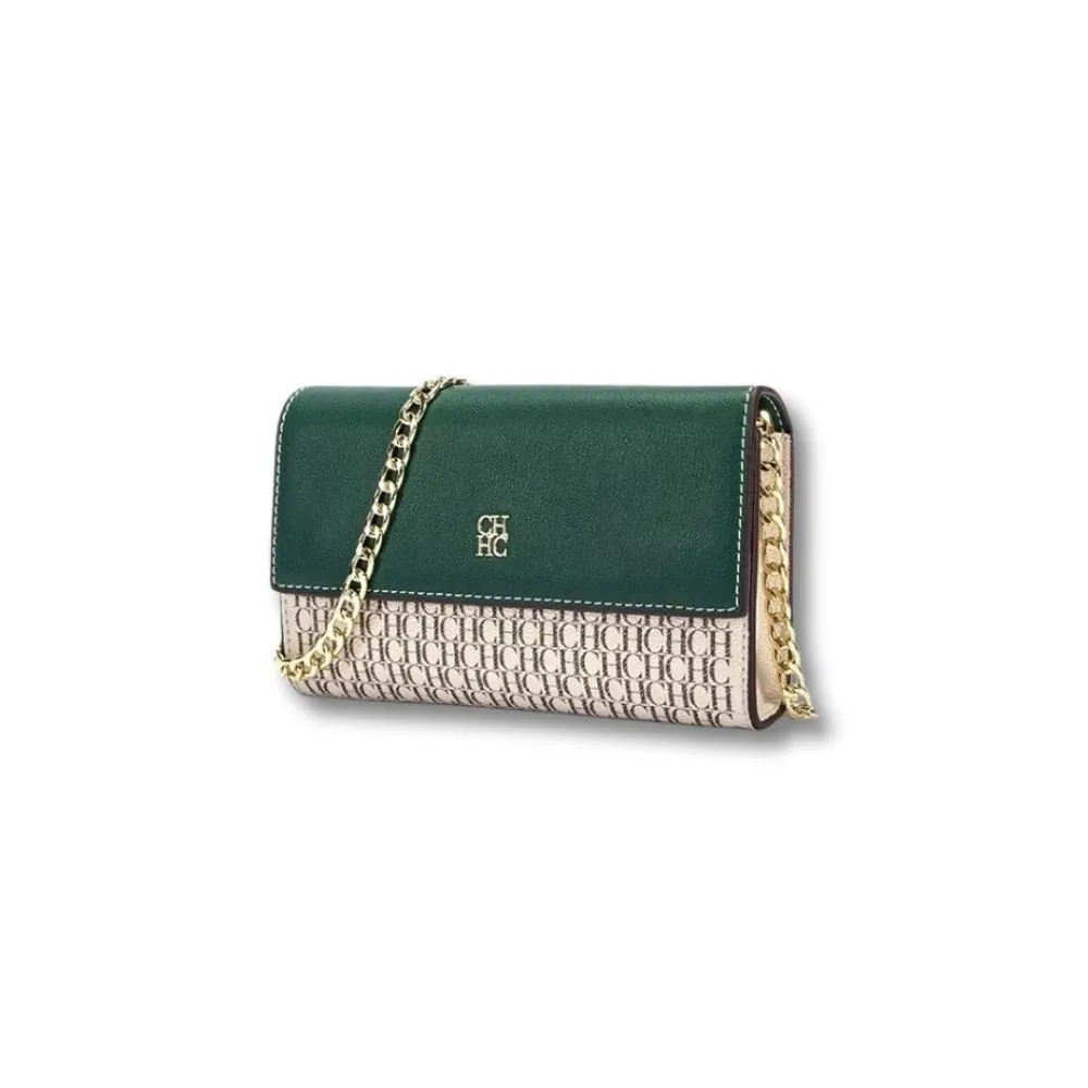 Maison Sacoches Mademoiselle Petit Sac Bandoulière Noir chaîne dorée