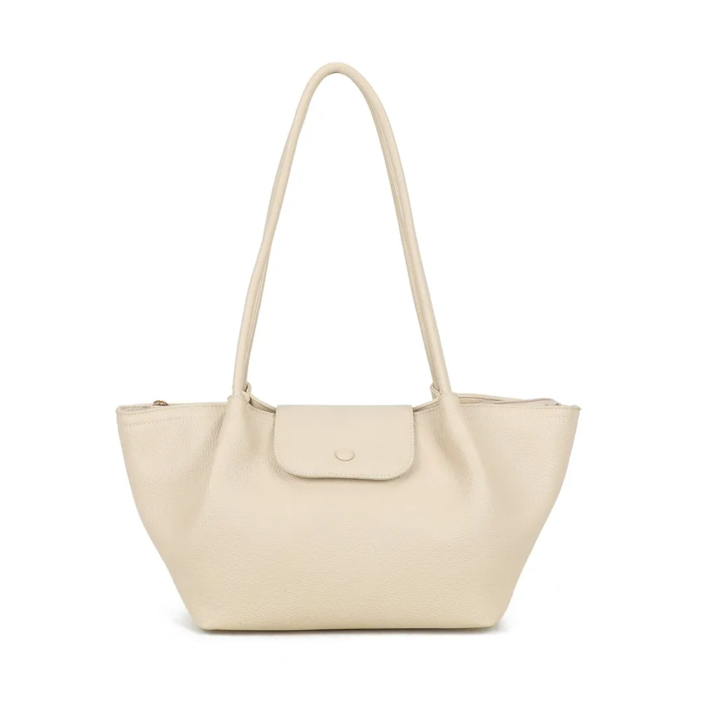 Gallantry Paris Aura Soft sac à main noir cuir souple