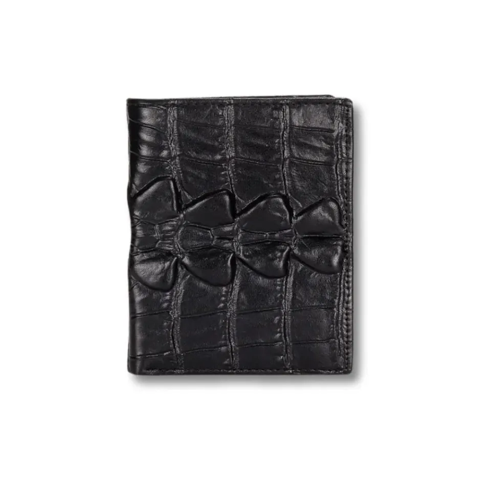 Maison Sacoches Navor portefeuille crocodile cuir 3 formats