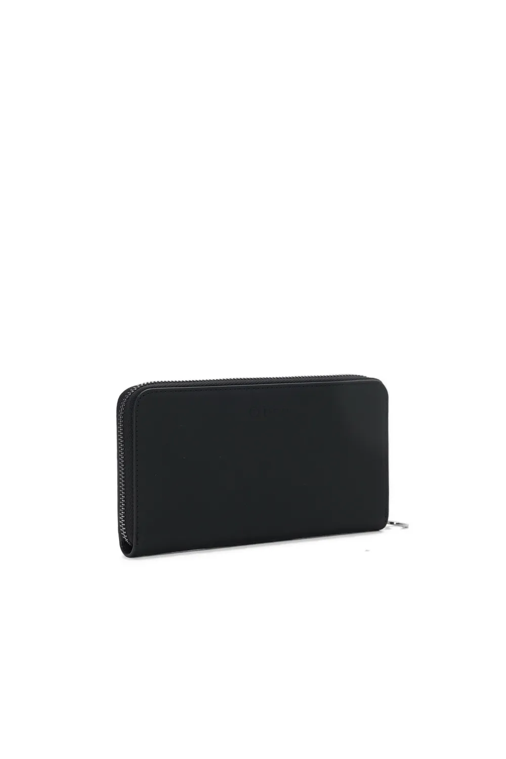 O bag O wally Mughetto portefeuille femme noir zip