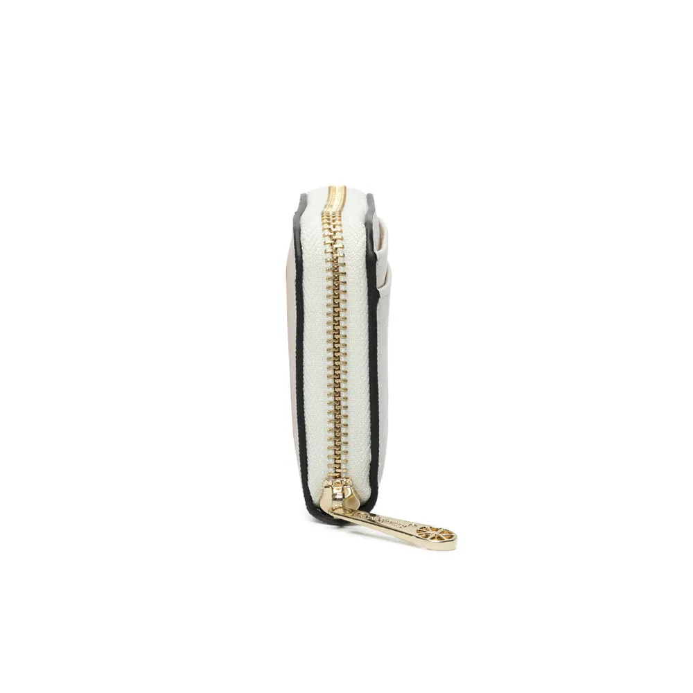 Gallantry Paris Petit Copain portefeuille zippé beige compact