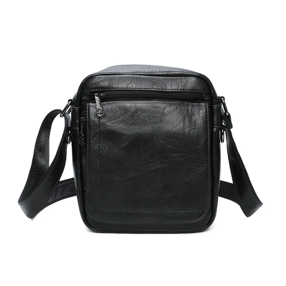 Gallantry Paris Leno Sac Bandoulière Noir effet cuir