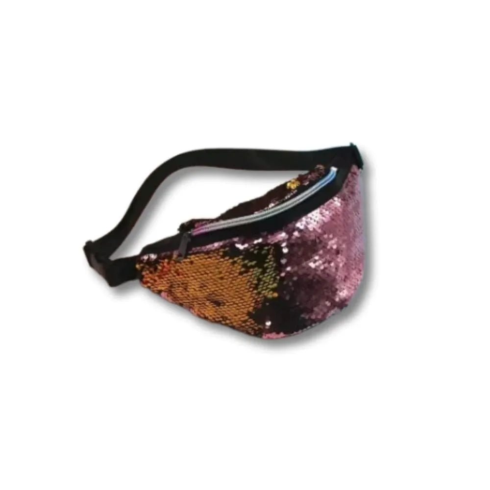 Maison Sacoches Lumi banane paillettes femme