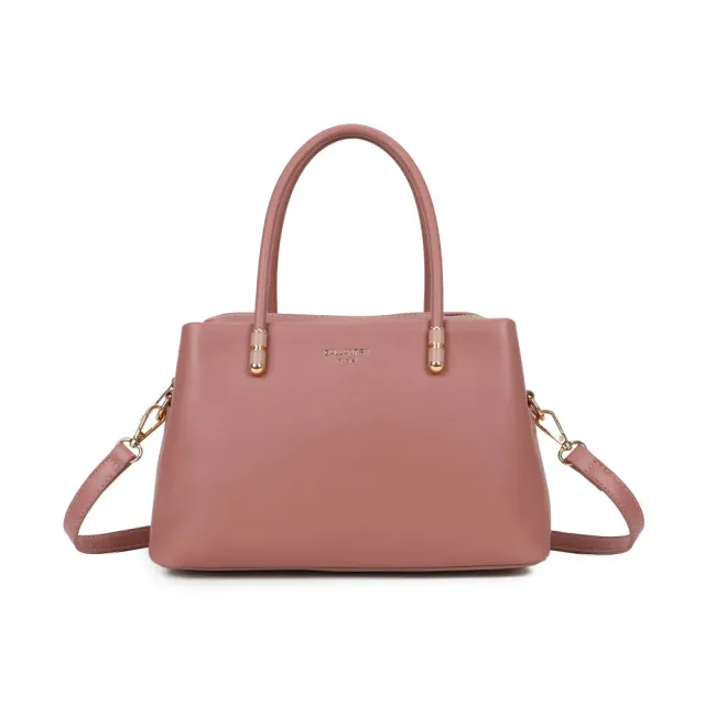 Gallantry Le Azélie sac main Rose foncé lisse