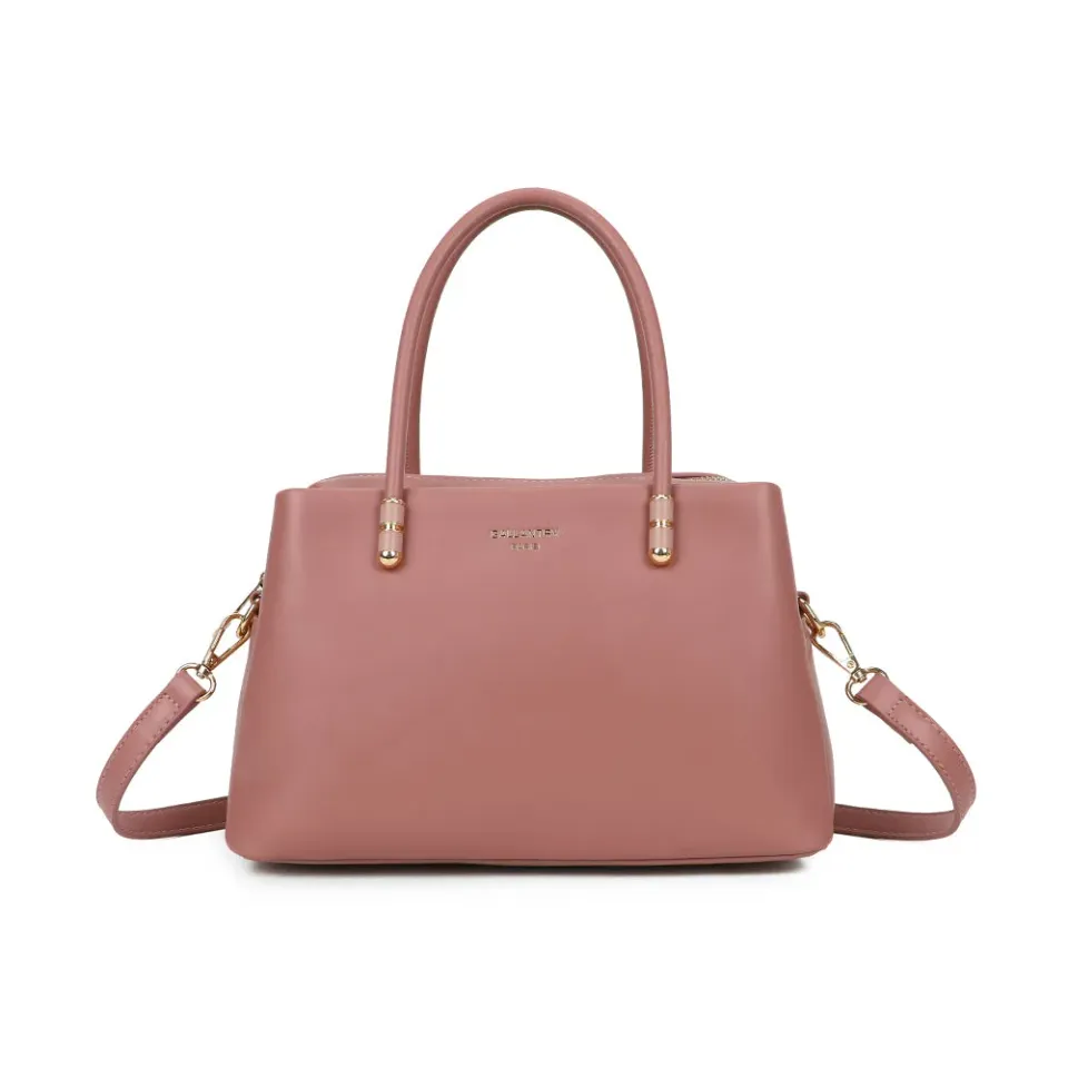 Gallantry Le Azélie sac main Rose foncé lisse