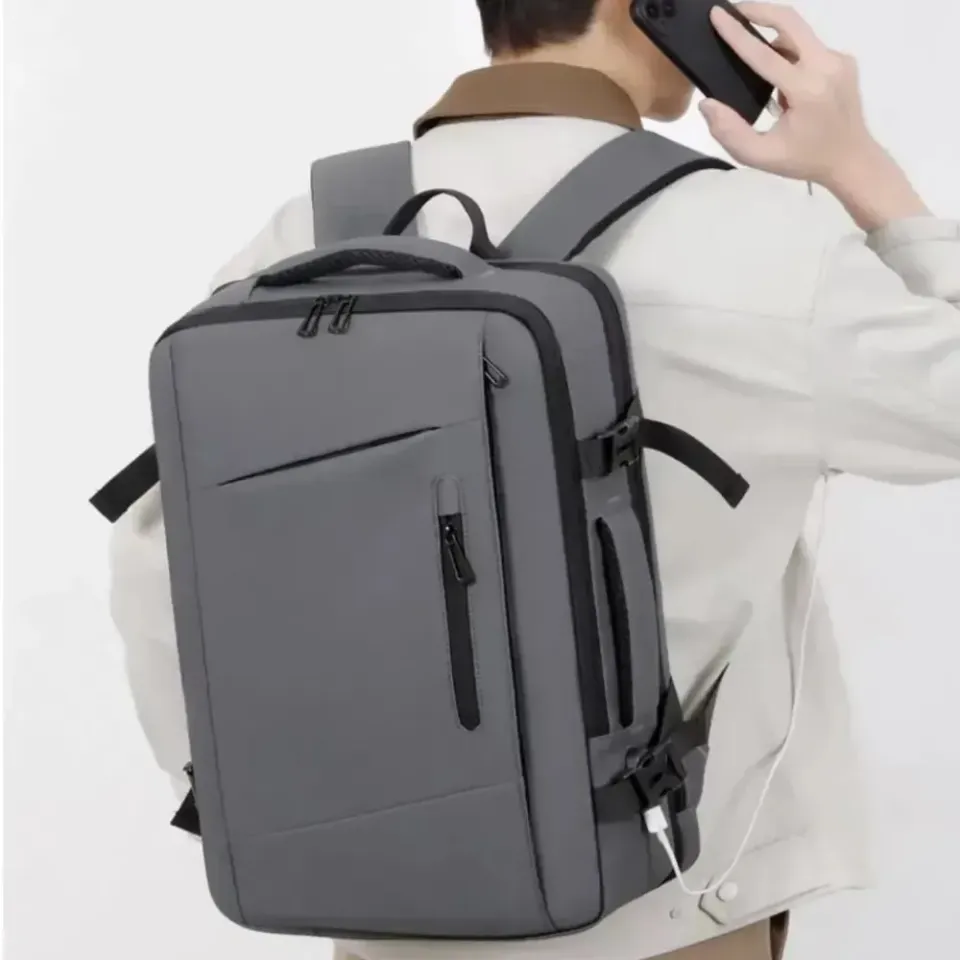 Mon Sacoche Flexium Sac à Dos Voyage Noir 20-35 L