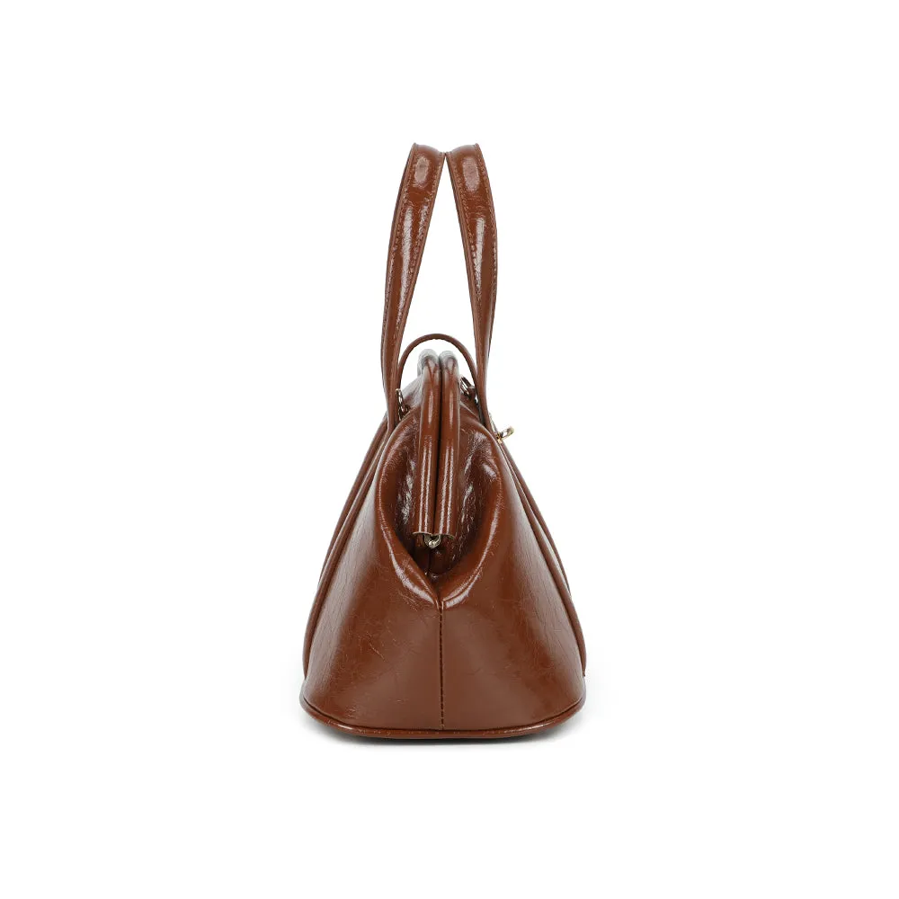 Gallantry Paris Parure sac à main vintage marron