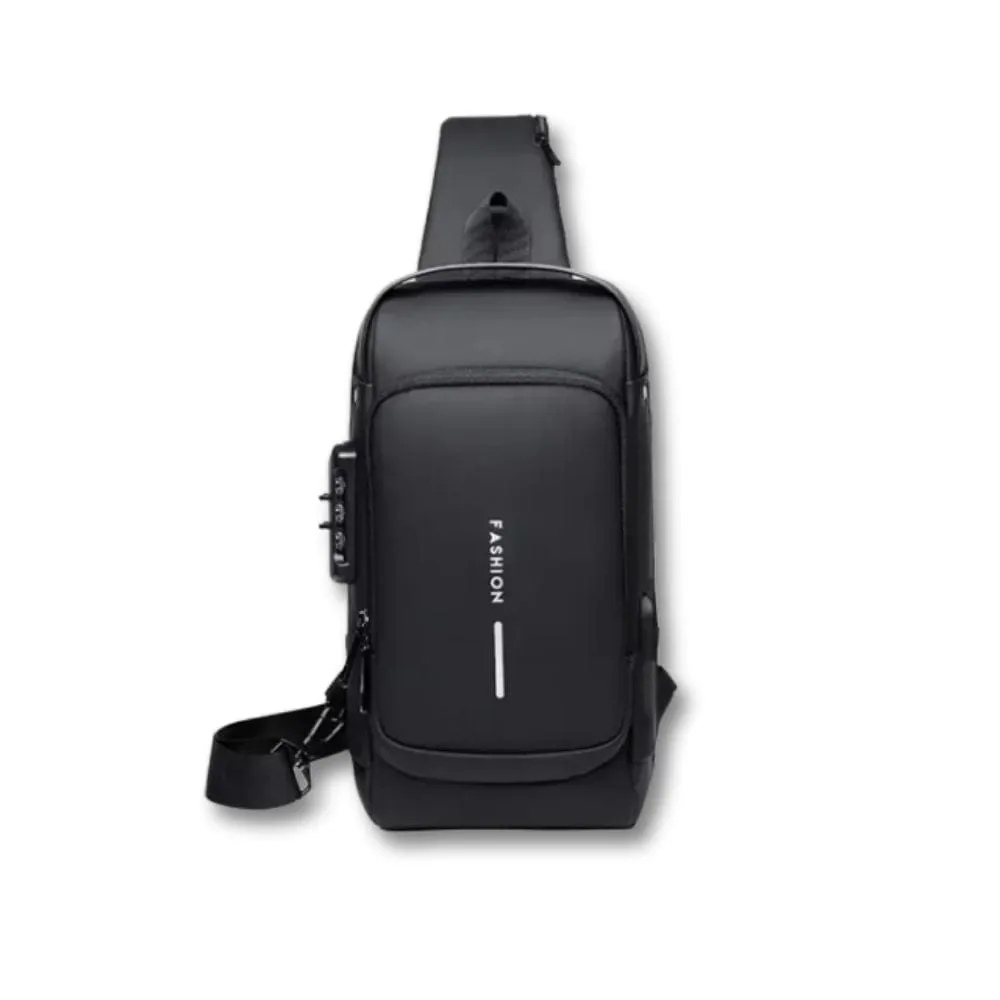 Maison Sacoches Karl sacoche homme noir USB