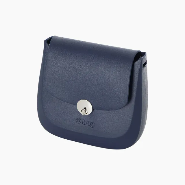 O bag Chase coque sac bleu marine rabat tourniquet