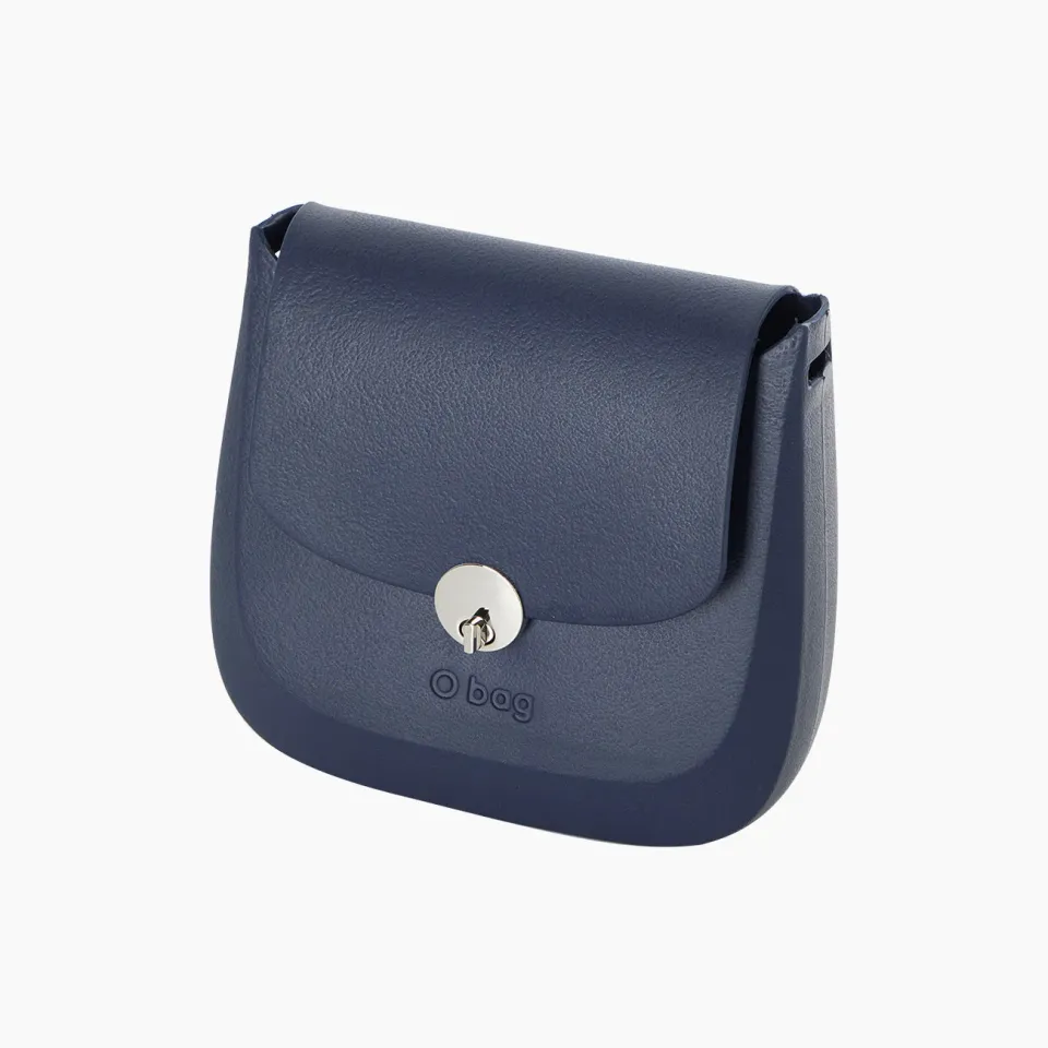 O bag Chase corps bleu marine rabat tournant
