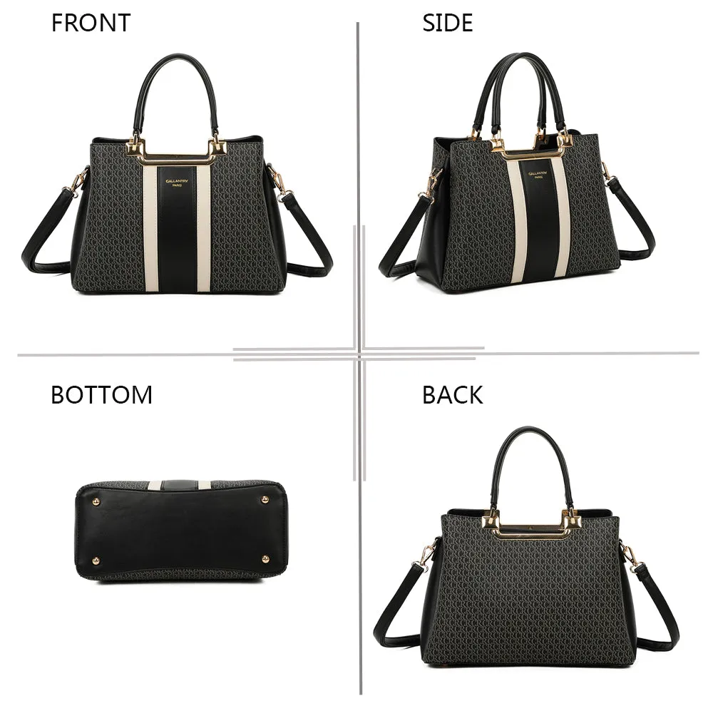Gallantry Paris Monogram Chic sac à main Beige/Taupe monogramme