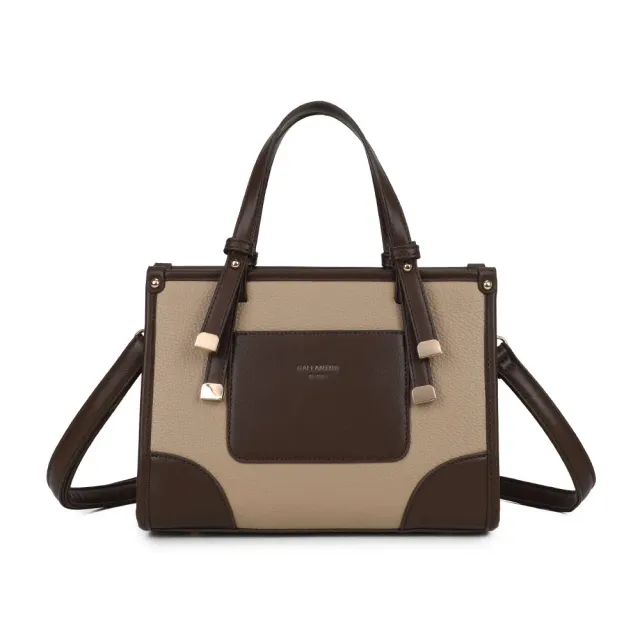 Gallantry Paris Soranio sac à main taupe grainé