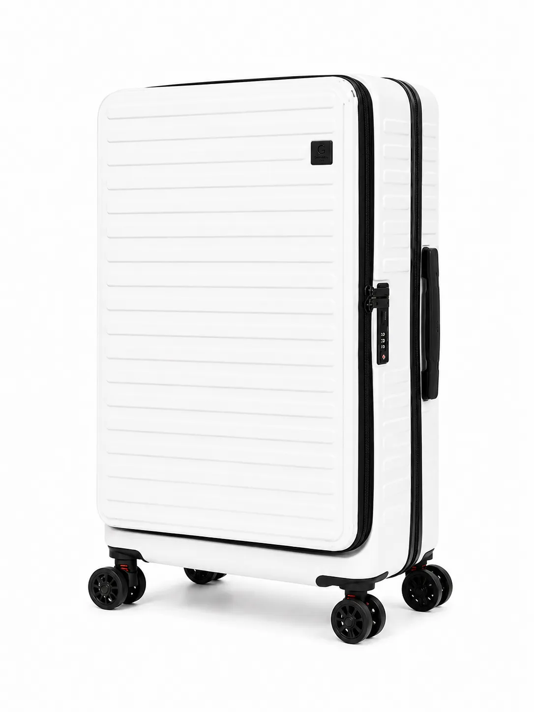 Gallantry Paris La Malle Large valise rigide blanche 138 L
