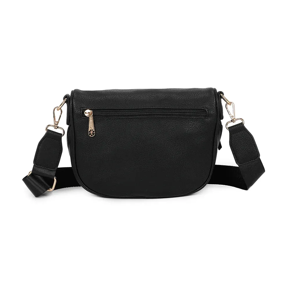 Gallantry Paris Glamour sac banane simili noir