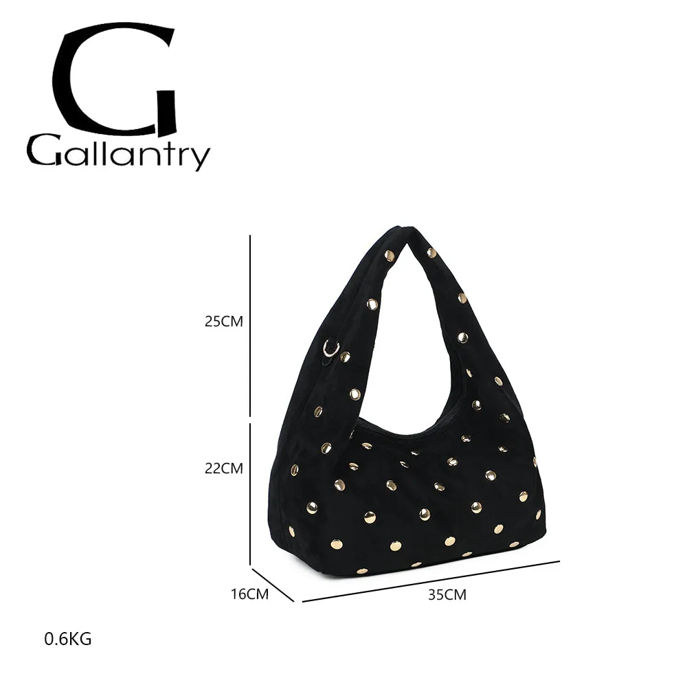Gallantry Paris Sologne sac bandoulière clouté vegan