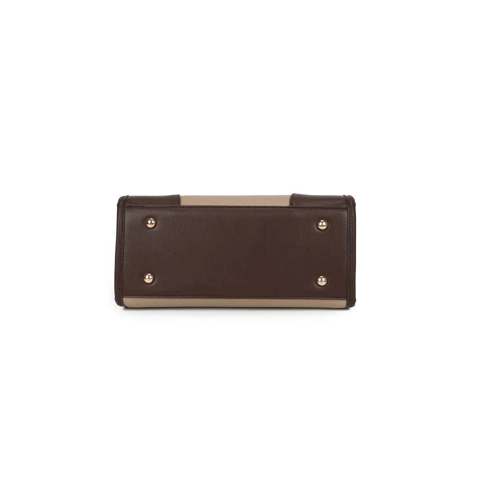 Gallantry Paris Soranio sac à main taupe grainé