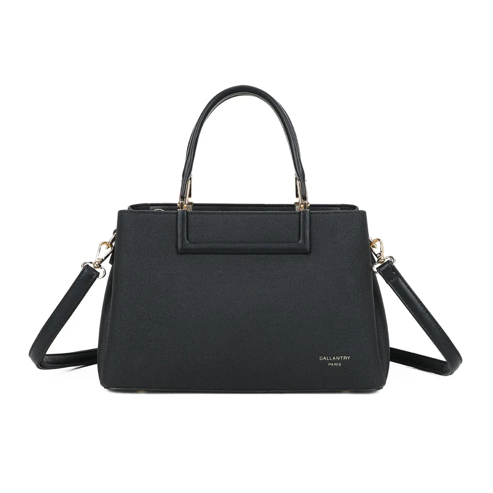 Gallantry Paris Cambridge sac à main toile beige