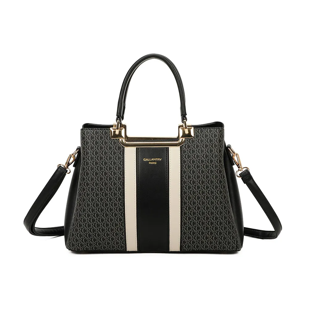 Gallantry Paris Monogram Chic sac à main Beige/Taupe monogramme