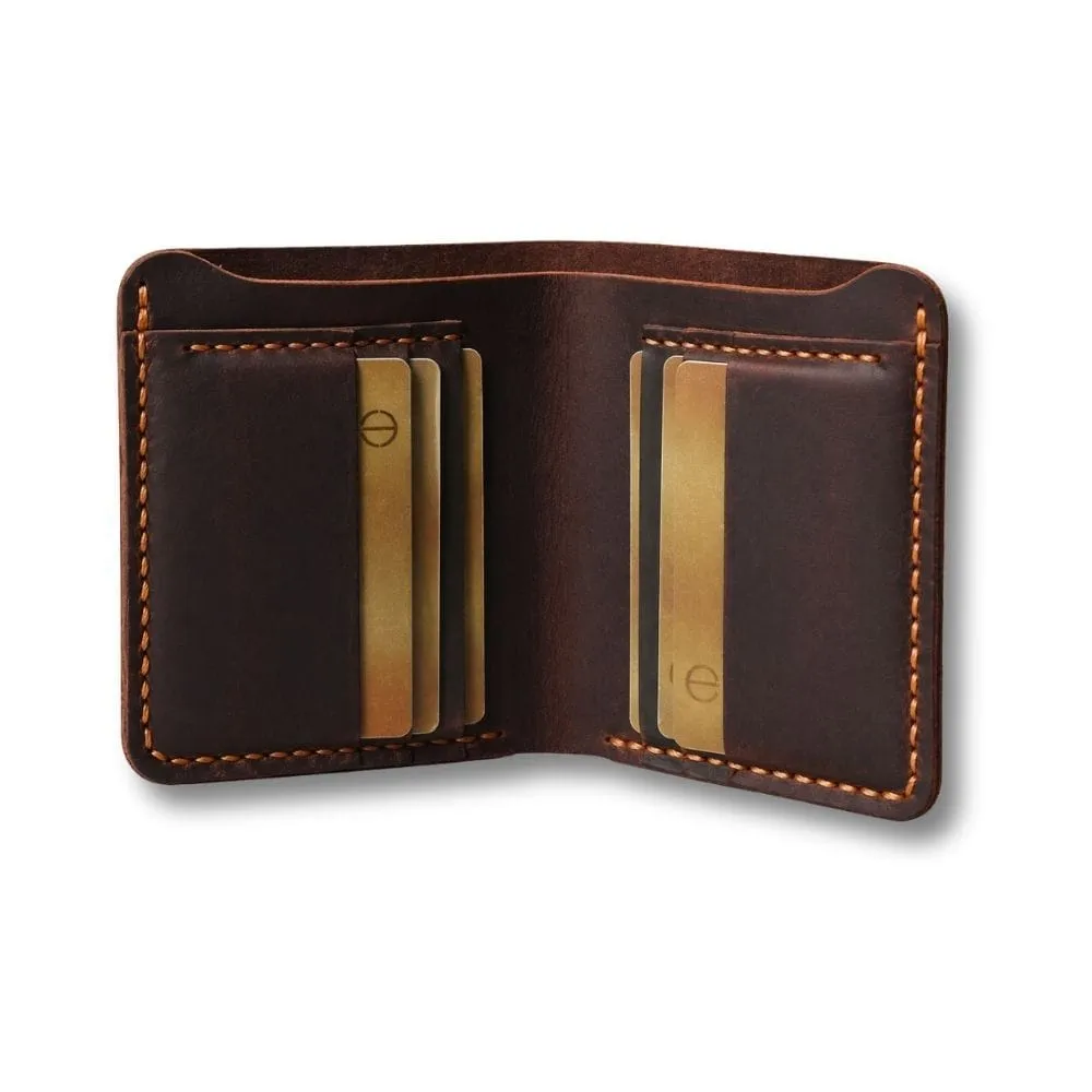 Maison Sacoches Nox Porte Carte Cuir Homme Noir Vertical