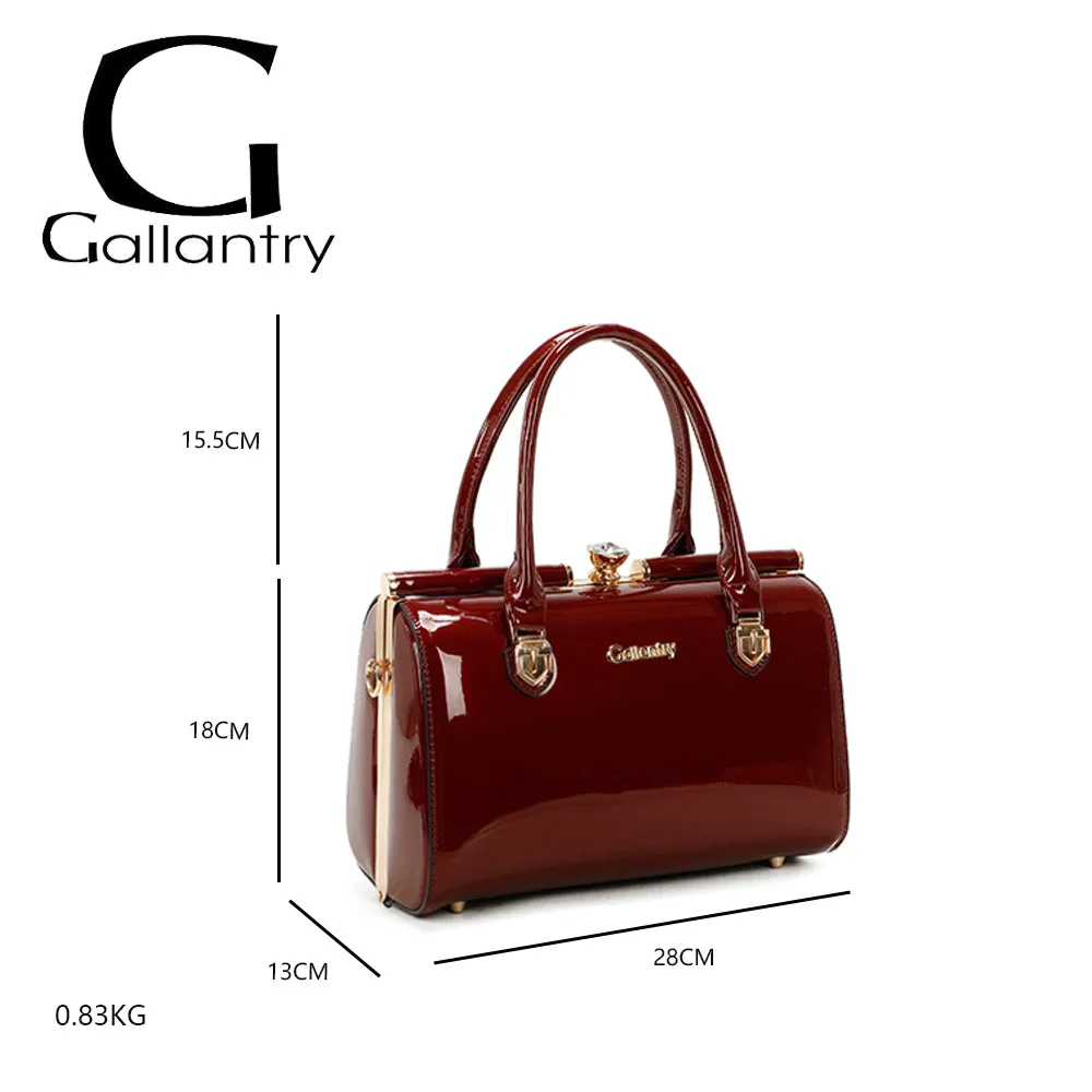 Gallantry Paris Rubina sac à main Noir verni