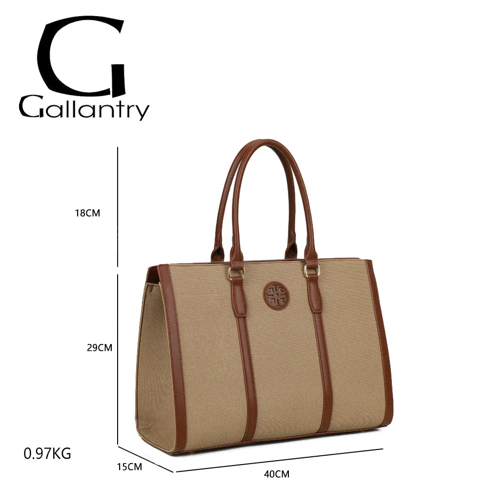 Gallantry Clara Duo sac Taupe foncé bandoulière
