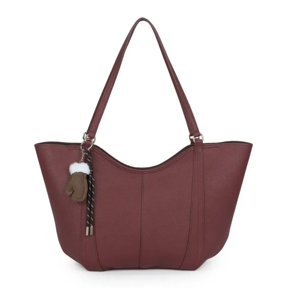 Gallantry Le Rubino sac cabas bordeaux épaule