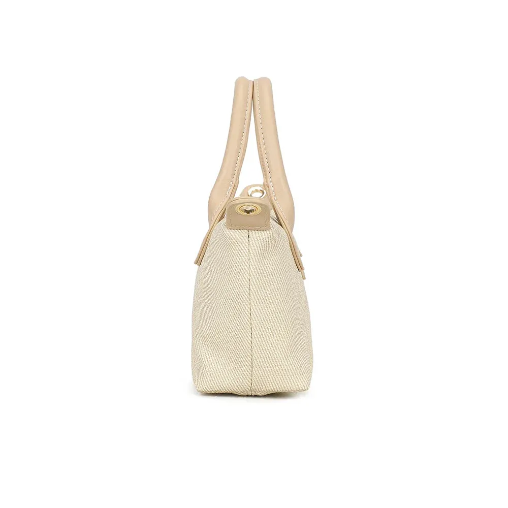 Gallantry Le Soléa mini sac à main Noir Marron toile
