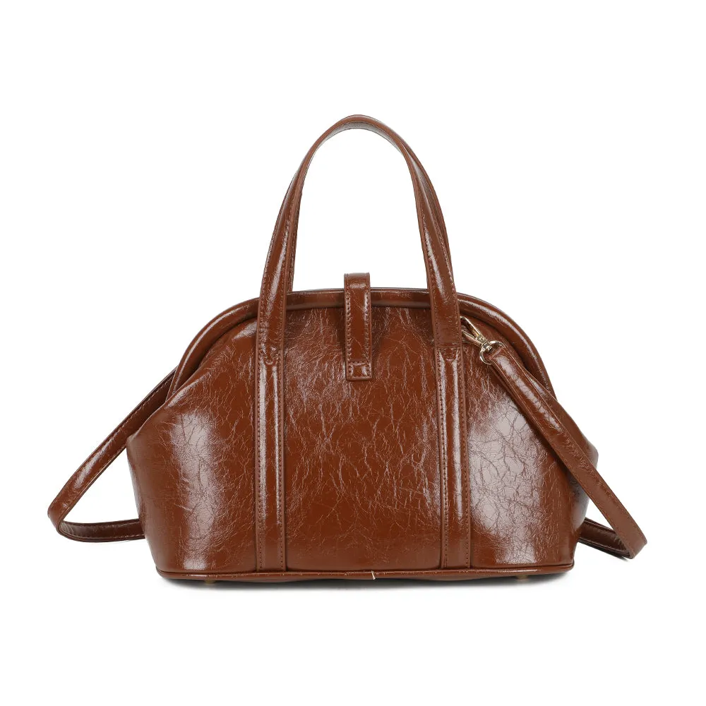 Gallantry Paris Parure sac à main vintage marron