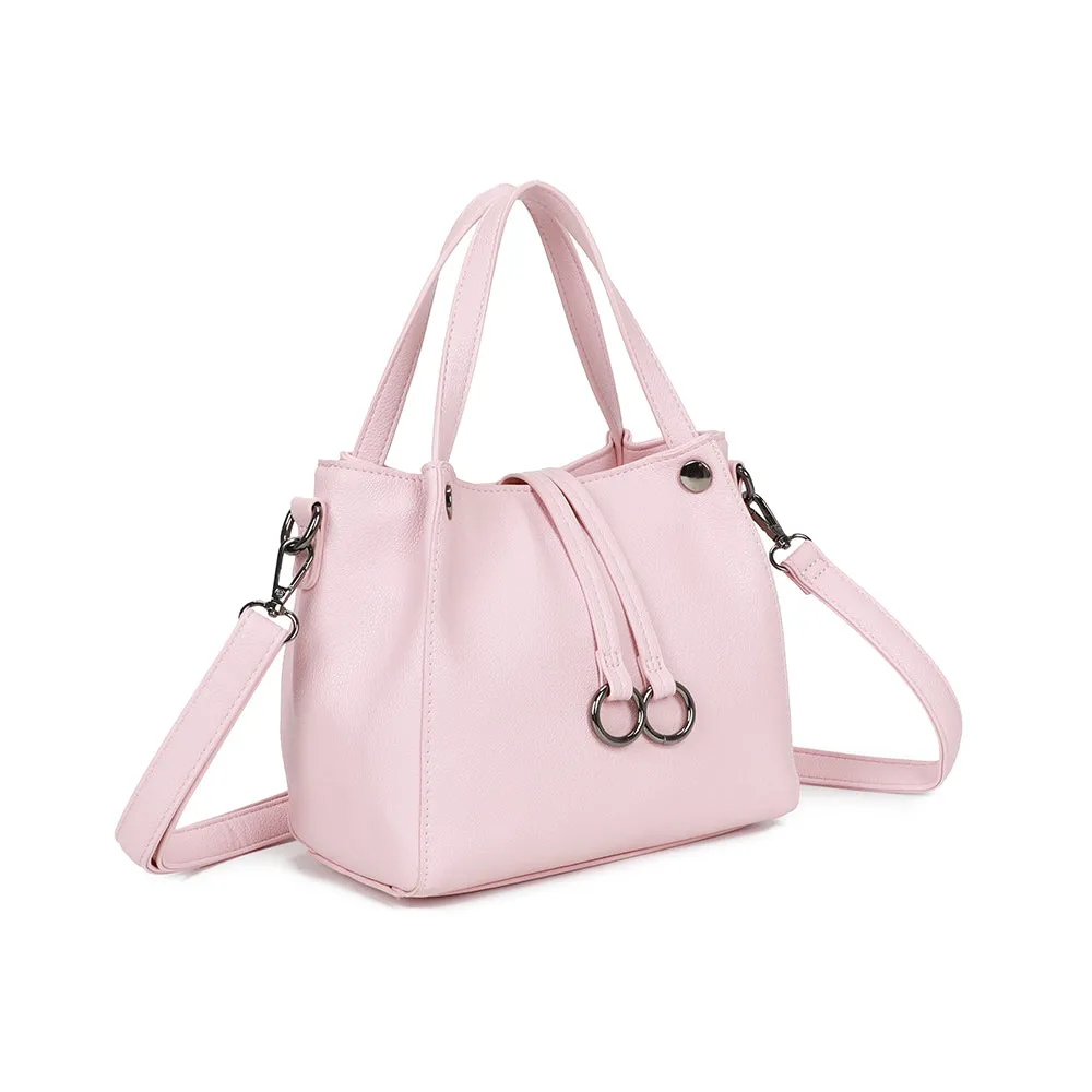 Gallantry Mini Léna petit sac à main rose grainé