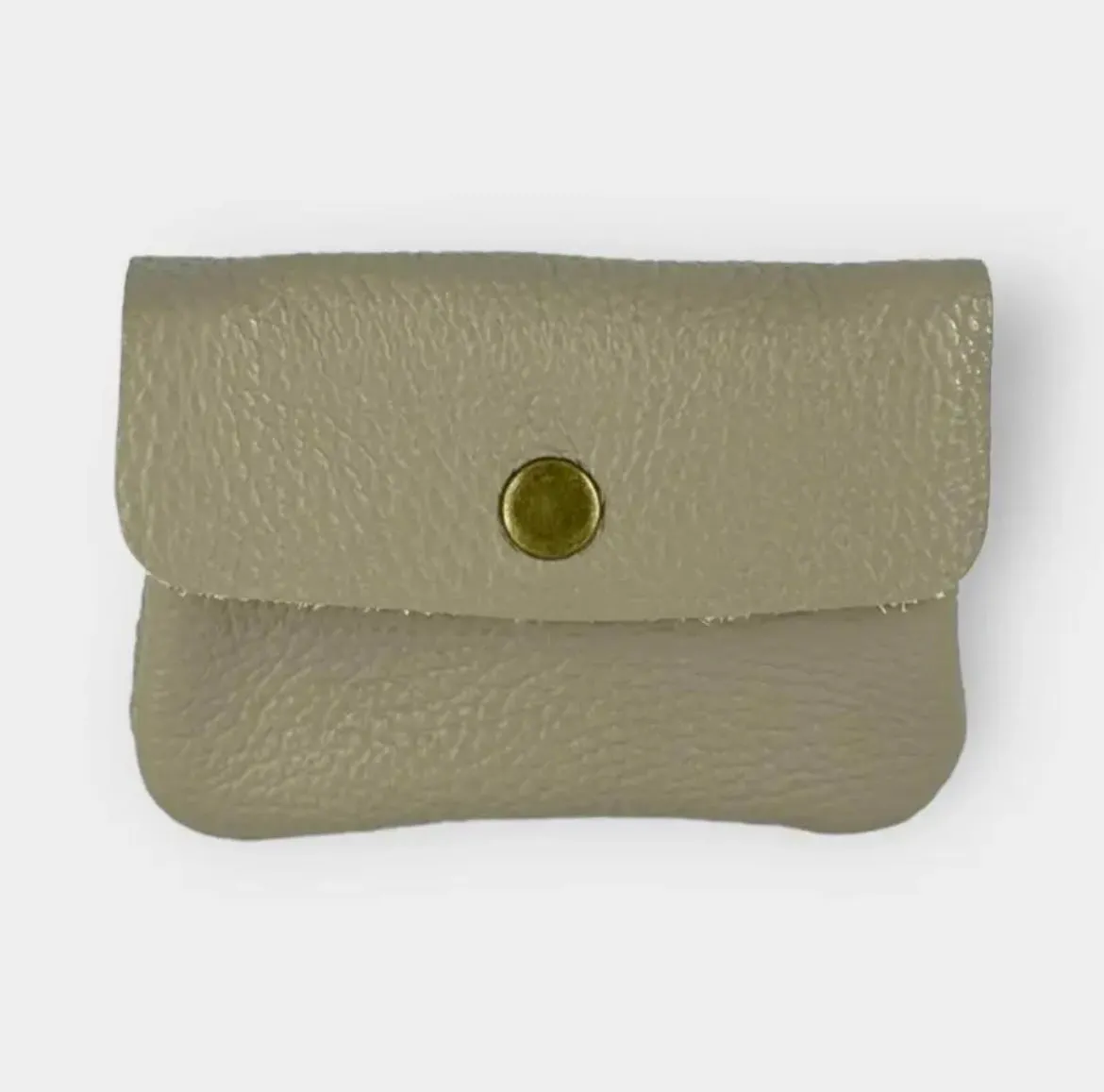Hexagone Cuir PM Agnès porte-monnaie cuir cognac compact
