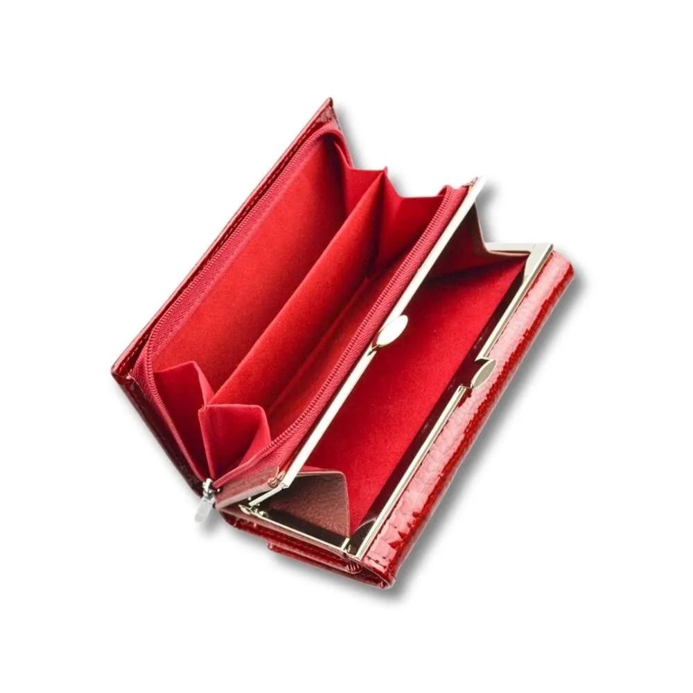 Maison Sacoches Elya porte-monnaie femme compact 8 cartes