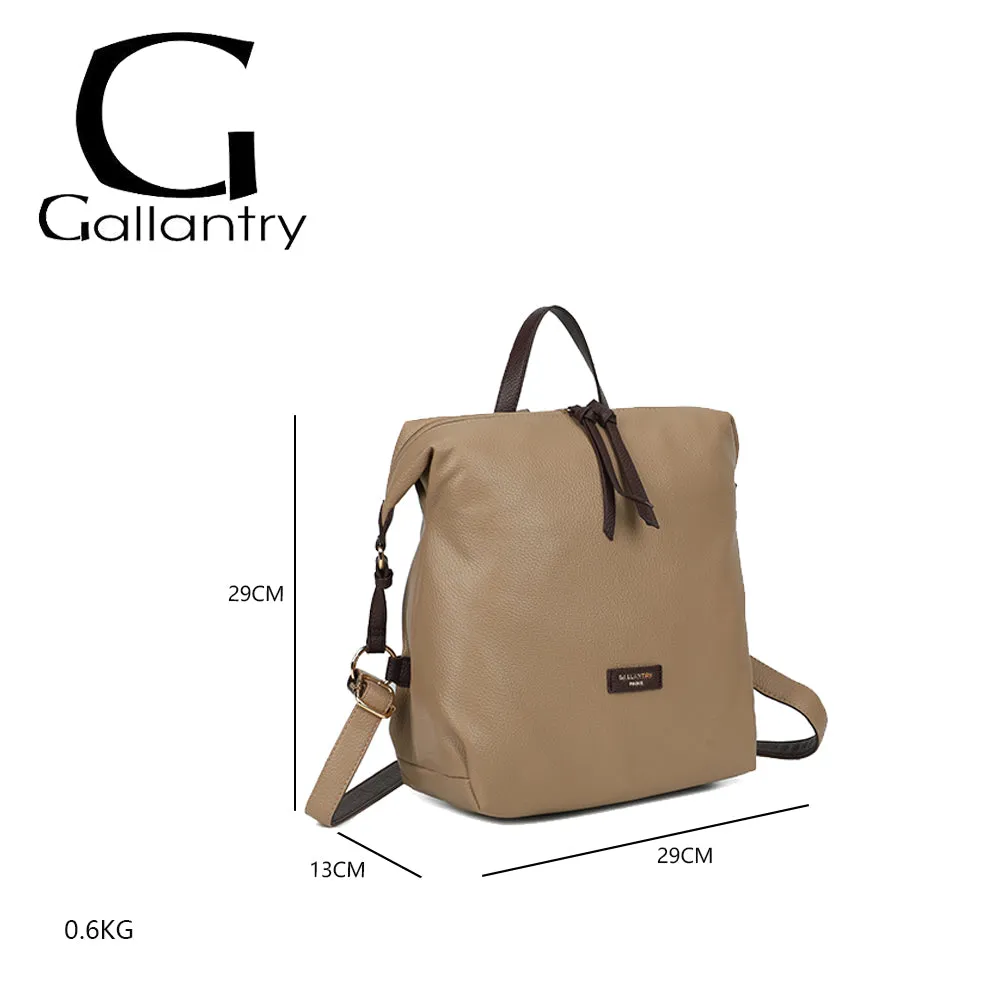 Gallantry Paris Urbania Chic sac à dos taupe foncé