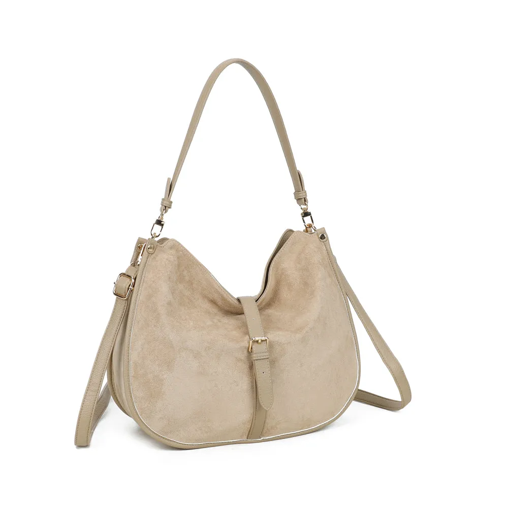 Gallantry Paris La Méorine sac cabas Taupe effet suédé