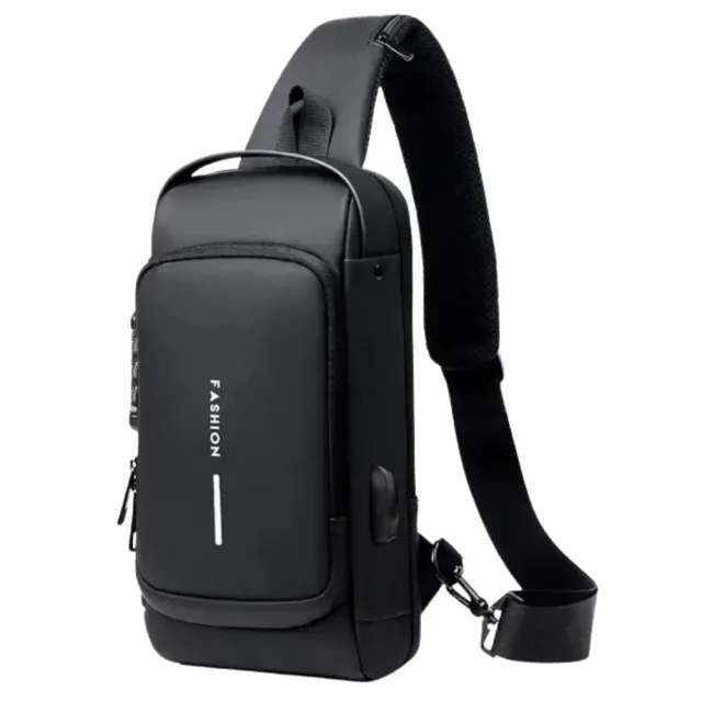 Mon Sacoche sacoche homme anti-pickpocket USB compacte