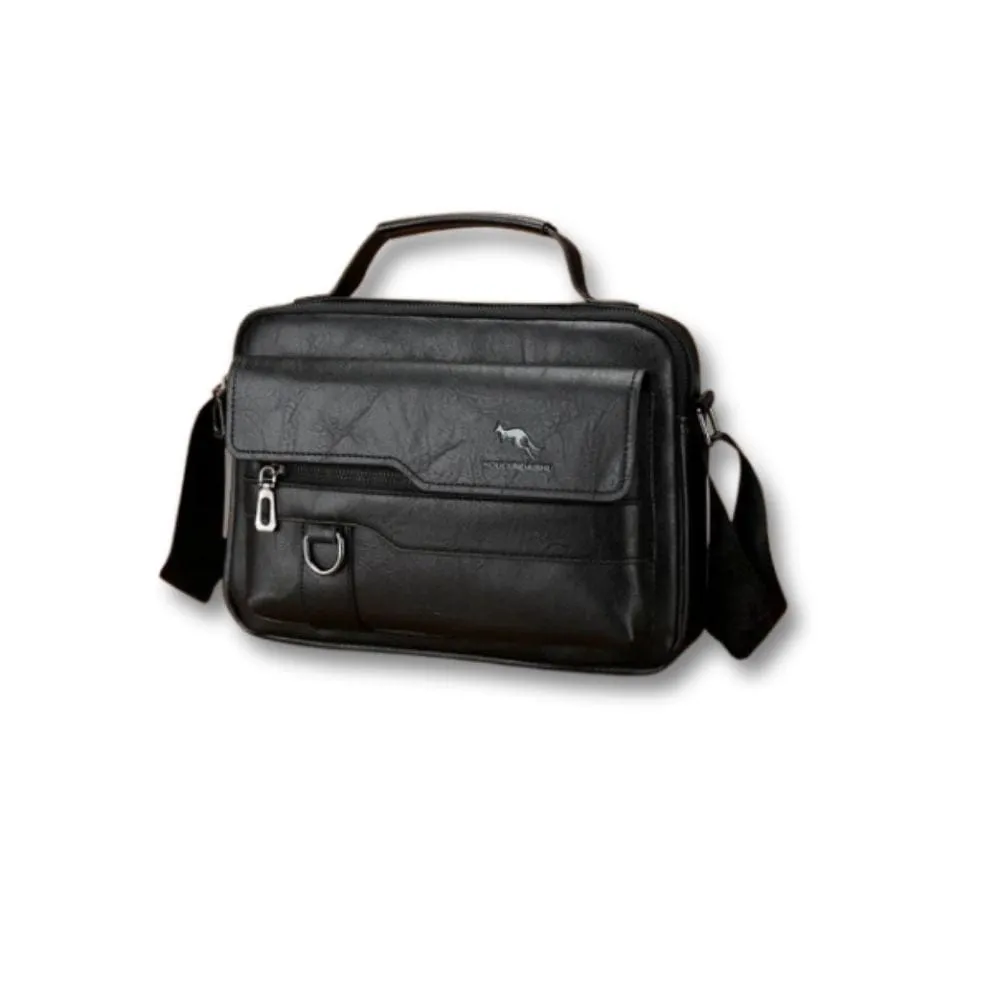 Maison Sacoches Altair sacoche cuir marron bandoulière 28 cm