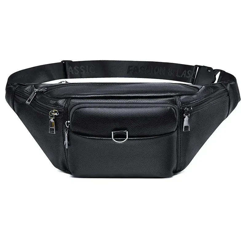 Mon Sacoche Multifonction Élégant sac banane noir